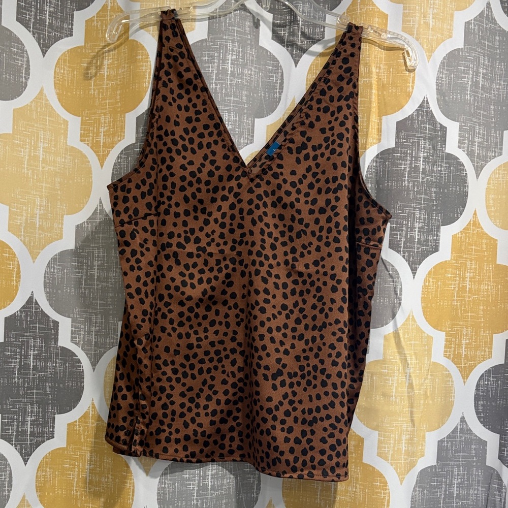 Old Navy cheetah print Tank Top